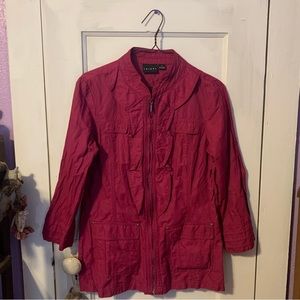 Tribal Magenta Zipper Jacket